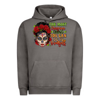 Pigment Tornado the most chingona thing you can be is yourself sug Urban Hoodie - LillyAllenDesigns