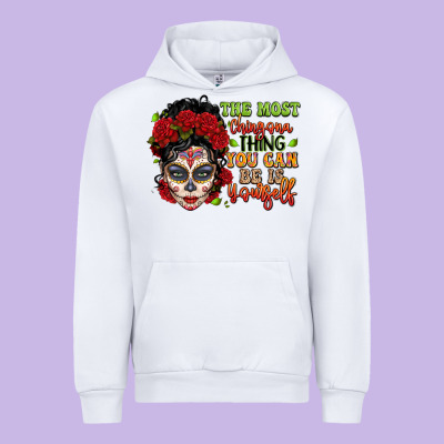 The Most Chingona Thing You Can Be Is Yourself Sug Urban Hoodie Designed By Lillyallendesigns