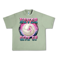 Oil Green never give up Urban Heavy Tee - BarkalooDesign