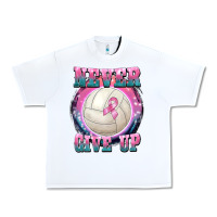 White never give up Urban Heavy Tee - BarkalooDesign