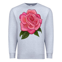 Heather Grey queen of elegance Premium Sweatshirt - LillyAllenDesigns