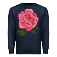 Navy queen of elegance Premium Sweatshirt - LillyAllenDesigns