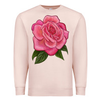 Pale Pink queen of elegance Premium Sweatshirt - LillyAllenDesigns