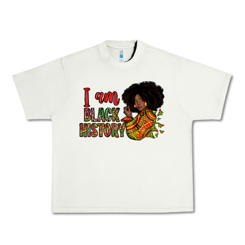 I Am Black History Urban Heavy Tee by Zillion Design Studio | Teevron