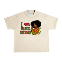 Sandshell i am black history Urban Heavy Tee - Zillion Design Studio