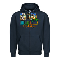 Navy dad joke loading Zipper Hoodie - AdoDesignShop