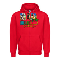 Red dad joke loading Zipper Hoodie - AdoDesignShop