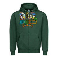 Sports Green dad joke loading Zipper Hoodie - AdoDesignShop