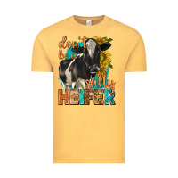 Vintage Mustard dont be a salty heifer with sunflowers Vintage Tee - texasbilliewilder