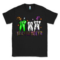 Black trick or teeth Classic Tee - CowhideDigitalArt