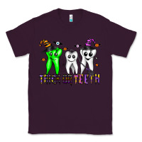 Plum trick or teeth Classic Tee - CowhideDigitalArt