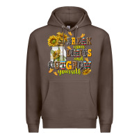 Coffee break your limits and outgrow yourself Premium Hoodie - NancyCooperArtShop