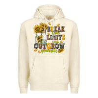 Sandshell break your limits and outgrow yourself Premium Hoodie - NancyCooperArtShop