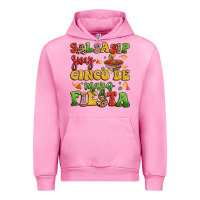 Fuchsia Pink salsasip sway cinco de mayo fiesta Urban Hoodie - LillyAllenDesigns