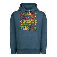 Pigment Midnight Navy salsasip sway cinco de mayo fiesta Urban Hoodie - LillyAllenDesigns