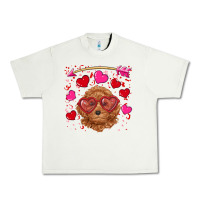 Pistachio valentine's day toy poodle Urban Heavy Tee - RanaPortraitStore