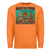 Carrot western easter bunnies Premium Sweatshirt - Jasminsmagicworld