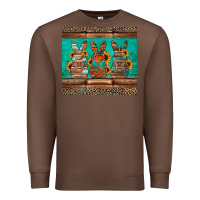Chestnut western easter bunnies Premium Sweatshirt - Jasminsmagicworld