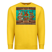 Lemon western easter bunnies Premium Sweatshirt - Jasminsmagicworld