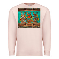 Pale Pink western easter bunnies Premium Sweatshirt - Jasminsmagicworld