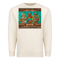 Sandshell western easter bunnies Premium Sweatshirt - Jasminsmagicworld