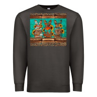 Smoke western easter bunnies Premium Sweatshirt - Jasminsmagicworld
