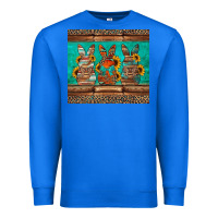 True Royal western easter bunnies Premium Sweatshirt - Jasminsmagicworld