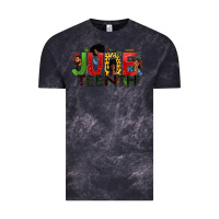Cloud Black JUNE TEENTH Vintage Tee - Zillion Design Studio