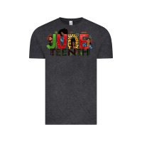 Vintage Black JUNE TEENTH Vintage Tee - Zillion Design Studio