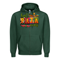 Sports Green best papa ever Zipper Hoodie - AdoDesignShop