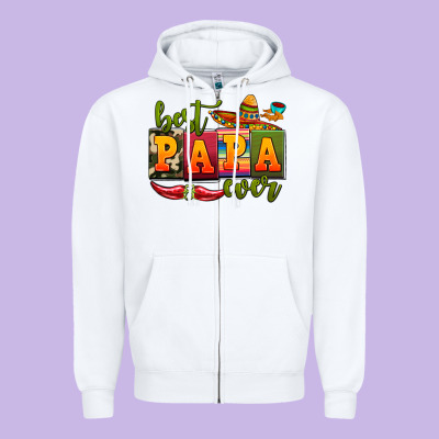 Best Papa Ever Zipper Hoodie Designed By Adodesignshop