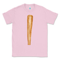 Bubblegum Pink wooden baseball Classic Tee - FaDigitalArtStudio