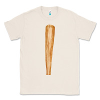 Natural wooden baseball Classic Tee - FaDigitalArtStudio