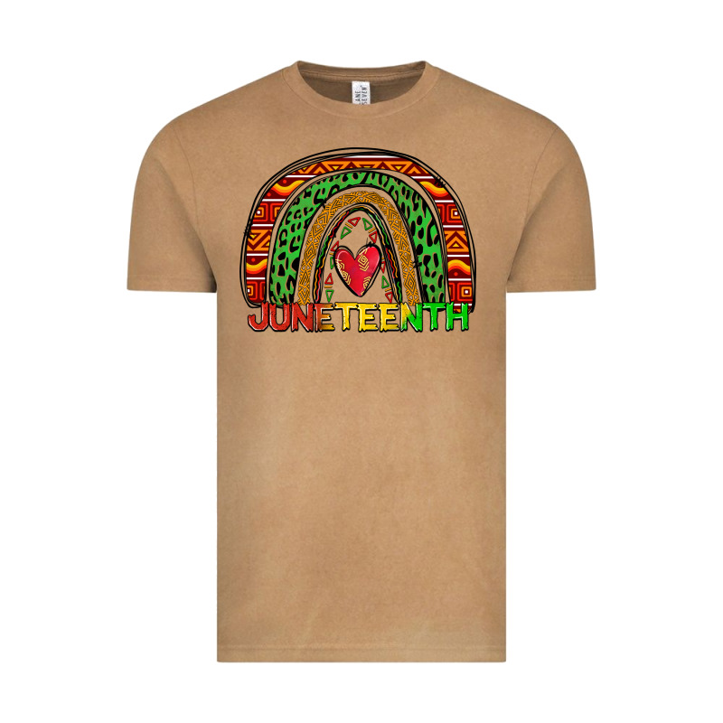 Juneteenth Rainbow Vintage Tee by Zillion Design Studio | Teevron