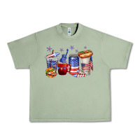 Oil Green 4th of july coffee cups Urban Heavy Tee - texasbilliewilder