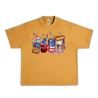 Peanut Butter 4th of july coffee cups Urban Heavy Tee - texasbilliewilder