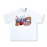 White 4th of july coffee cups Urban Heavy Tee - texasbilliewilder
