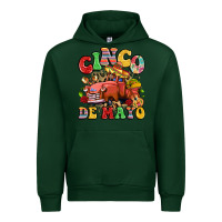 Forest Green cinco de mayo truck Urban Hoodie - LillyAllenDesigns