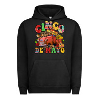 Pigment Black cinco de mayo truck Urban Hoodie - LillyAllenDesigns