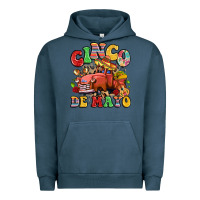 Pigment Midnight Navy cinco de mayo truck Urban Hoodie - LillyAllenDesigns