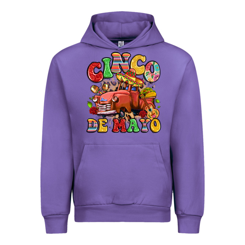 Cinco De Mayo Truck Urban Hoodie by LillyAllenDesigns | Teevron
