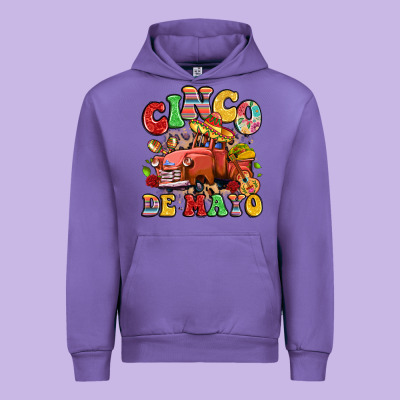 Cinco De Mayo Truck Urban Hoodie Designed By Lillyallendesigns