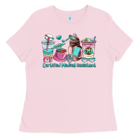 Bubblegum Pink certified medical assistant coffee cup Ladies Tee - AdoDesignShop