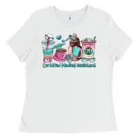 White certified medical assistant coffee cup Ladies Tee - AdoDesignShop
