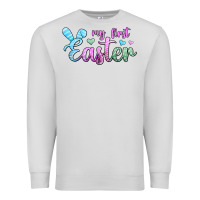 Dove Grey my first easter Premium Sweatshirt - Jasminsmagicworld