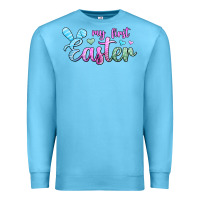 Ocean Blue my first easter Premium Sweatshirt - Jasminsmagicworld