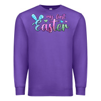 Purple my first easter Premium Sweatshirt - Jasminsmagicworld