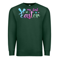 Sports Green my first easter Premium Sweatshirt - Jasminsmagicworld