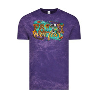 Cloud Purple faith over fear Vintage Tee - texasbilliewilder