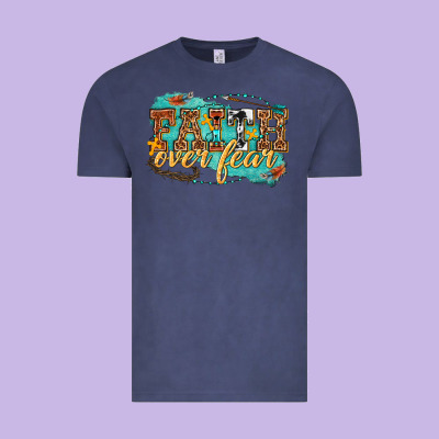 Vintage Tee faith over fear
